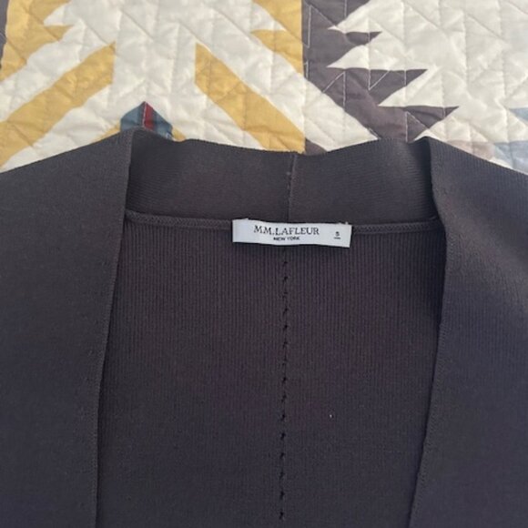 MM Lafleur Knit The Woolf Jardigan- Charcoal- Small - Picture 6 of 7